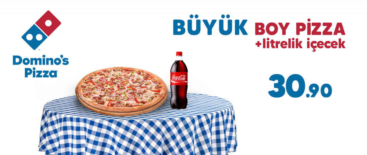 Domino's Pizza (Bahçelievler Mah.) Doyurun Beni Yemek Siparişi