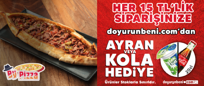 By Pizza (17 Eylül Mah) Doyurun Beni Yemek Siparişi Online Yemek