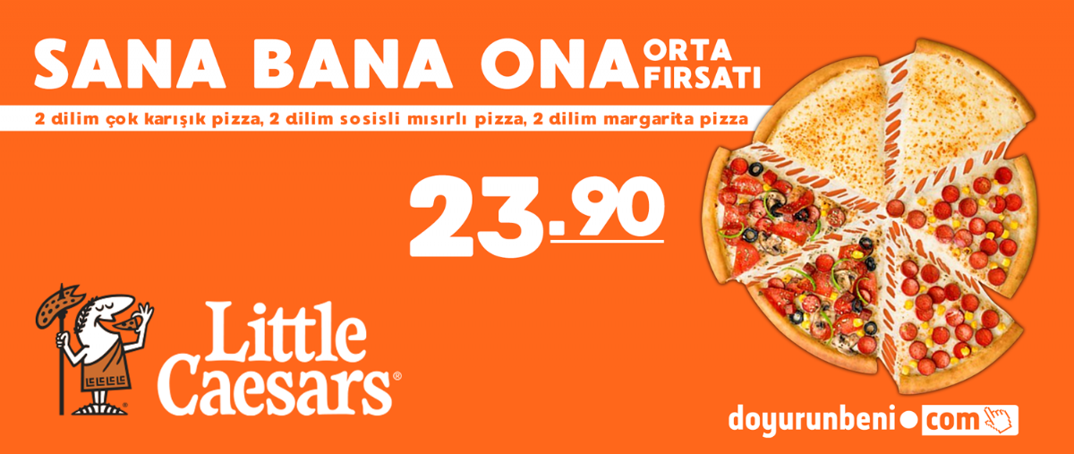 Little Caesars Pizza, Nilüfer (Görükle Mah.) Doyurun Beni Yemek